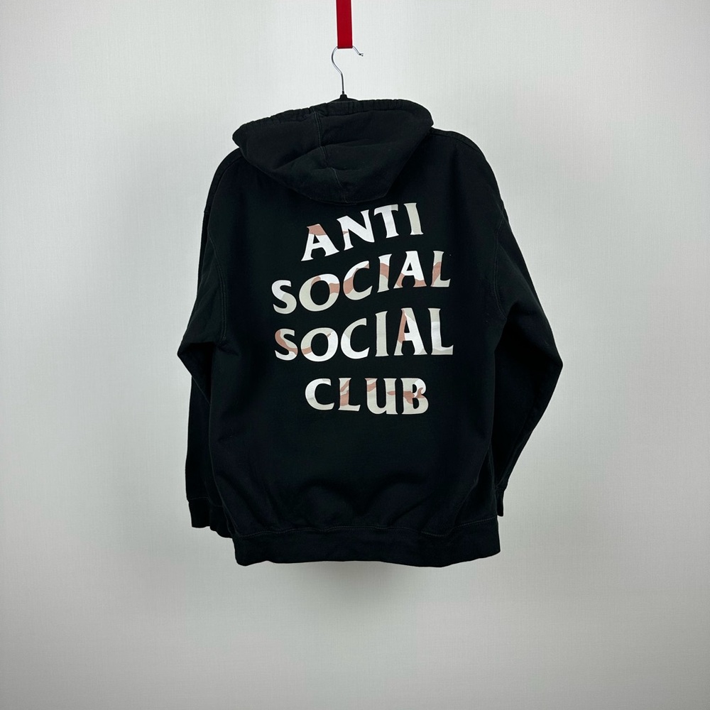 DS ASSC Desert Camo Logo Storm Black Hoodie  Size Large